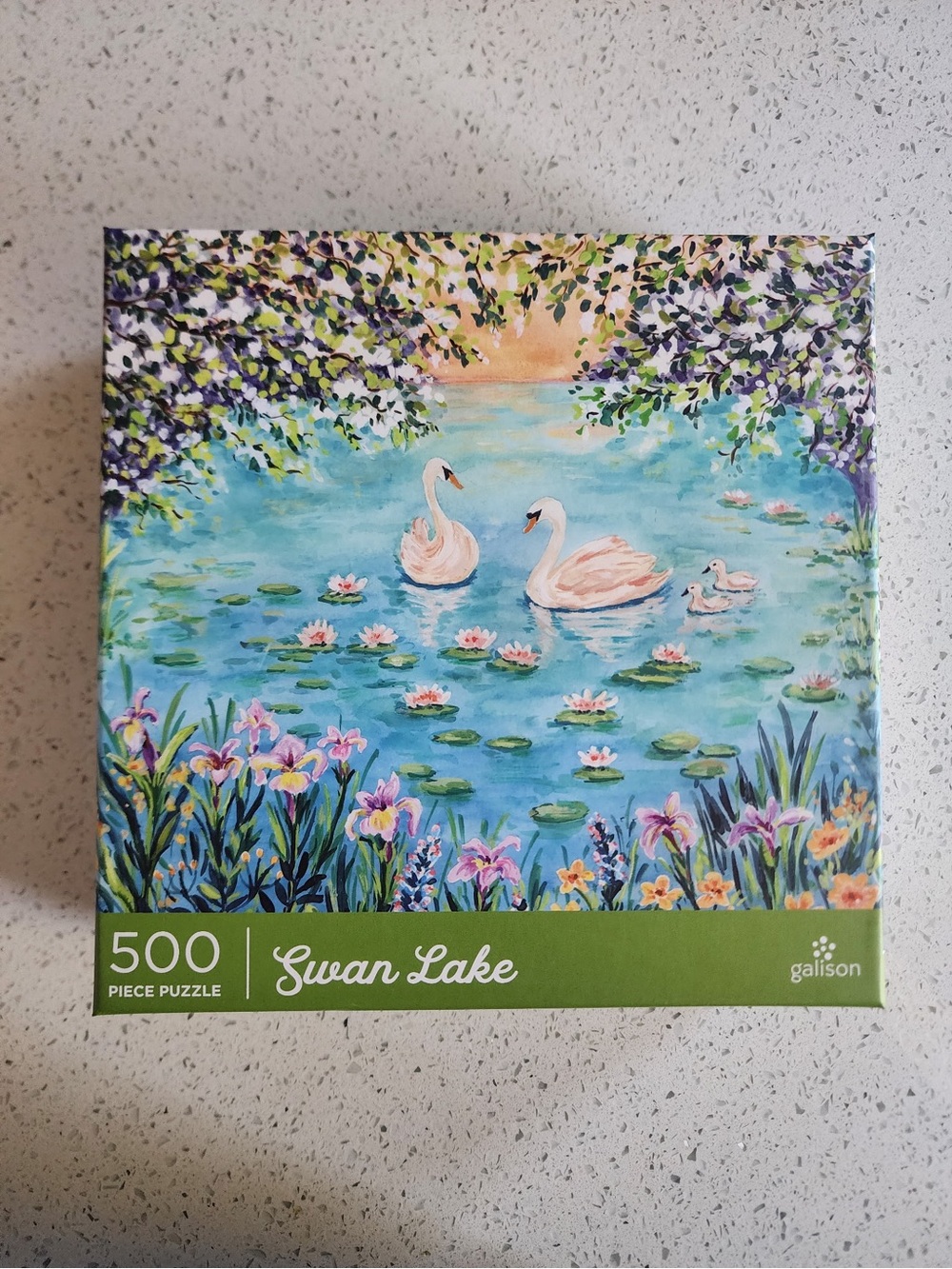 🧩 Galison Swan Lake 500-Piece Puzzle